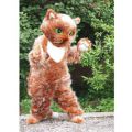 Kaķis lielās lelles zvēru masku kostīmi big Mascots kostīms Rudais kaķis Toto